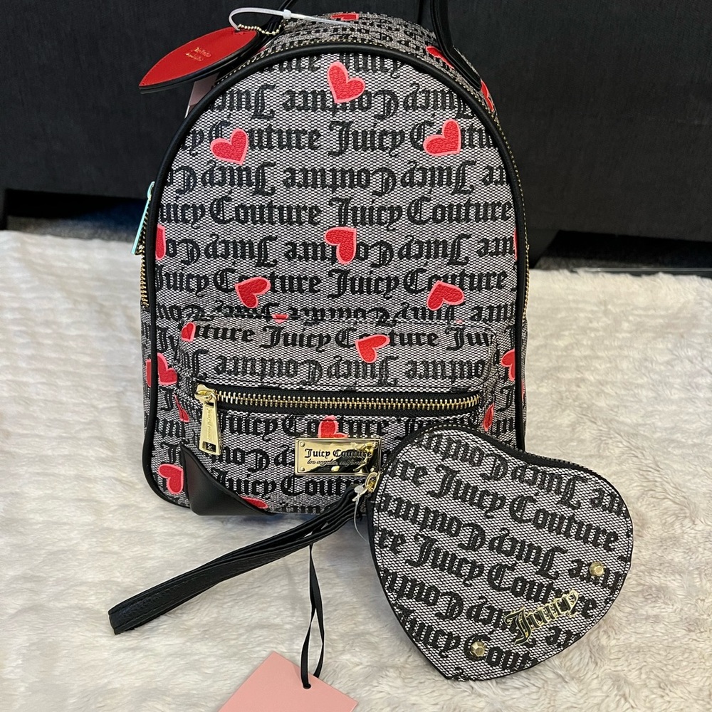 NWT juicy couture bag pack matching set